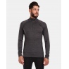 Kilpi Jager-M tmave seda UM0504KIDGY panske triko dlouhy rukav 100% Merino vlna