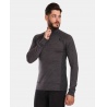 Kilpi Jager-M tmave seda UM0504KIDGY panske triko dlouhy rukav 100% Merino vlna 1