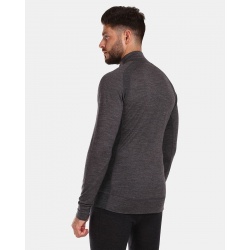 Kilpi Jager-M tmave seda UM0504KIDGY panske triko dlouhy rukav 100% Merino vlna 2