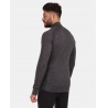 Kilpi Jager-M tmave seda UM0504KIDGY panske triko dlouhy rukav 100% Merino vlna 2