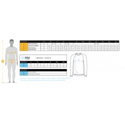 _Kilpi Jager-M tmave seda UM0504KIDGY panske triko dlouhy rukav 100% Merino vlna zmereno