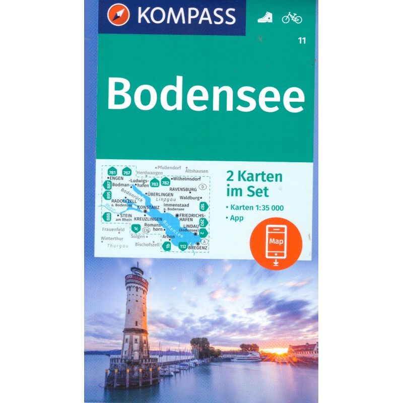 Kompas 11 Bodensee Bodamske jezero 35 000