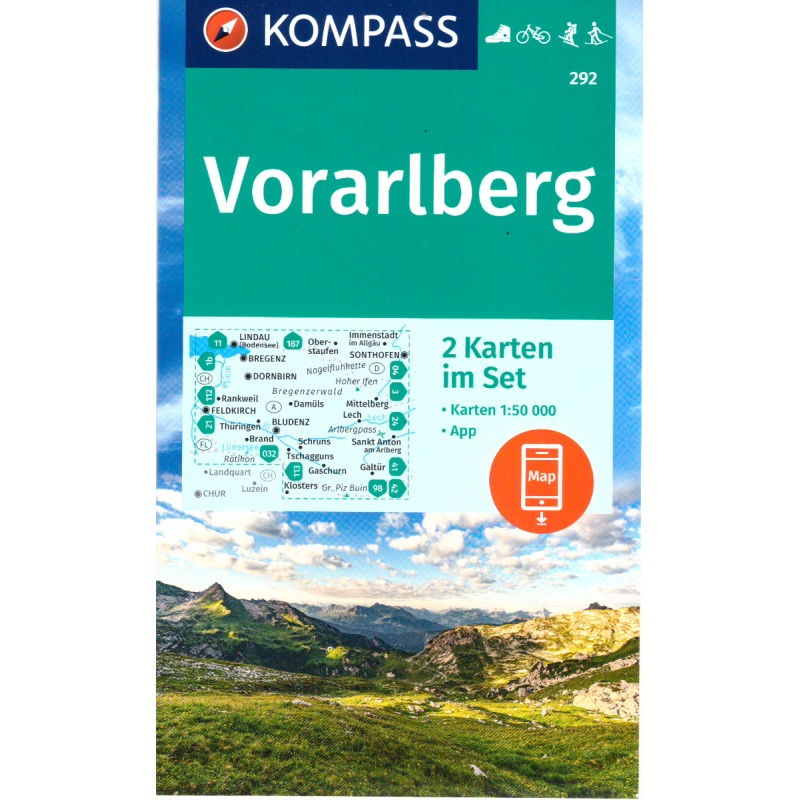 Kompas 292 Vorarlberg 50 000