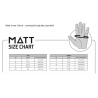 _Matt Inner Glove 8425 NG unisex tenci zateplovaci  rukavice zmereno