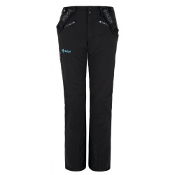 Kilpi Team Pants-W cerna NL0077 damske nepromokave zimni lyzarske kalhoty