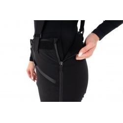 Kilpi Team Pants-W cerna NL0077 damske nepromokave zimni lyzarske kalhoty 2