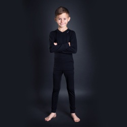 Progres MS SDND cerna detske funcni dlouhe spodky 2