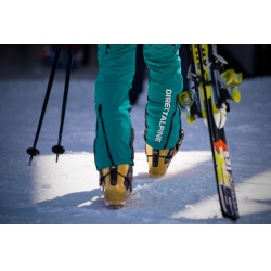 Direct Alpine Eiger Lady emerald damske technicke softshellove nepromokave kalhoty 1