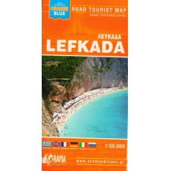 ORAMA Lefkada 55 000 turisticka mapa