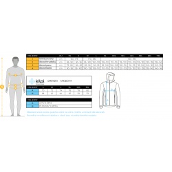 _Kilpi Taxido-M modra UM0112KIBLU panska vodeodolna zimni lyzarska bunda zmereno