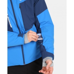 Kilpi Taxido-M modra UM0112KIBLU panska vodeodolna zimni lyzarska bunda 5