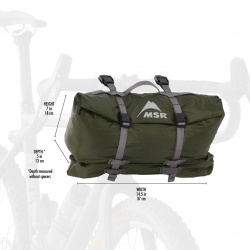 MSR Hubba Hubba Bikepack 2 ultralehky turisticky stan s drzakem na riditka 17