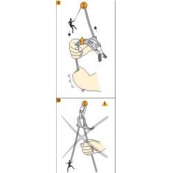 Singing Rock Rama set - pro jisteni pri sportovnim lezeni a lezeni jednodelkovych cest 7