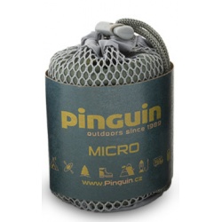 Pinguin Micro Towel XL 75x150 cm multifunkcni rucnik grey seda 3