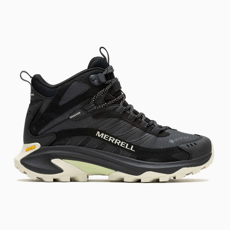 Merrell Moab Speed 2 Mid GTX W black J037826 damske vysi nepromokave lehke trekove boty