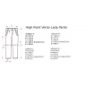 _High Point Versa Lady Pants black damske softshellove prodysne kalhoty zmereno