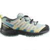 Salomon XA Pro V8 CSWP J 474348 tanager turquoise detske nizke nepromokave boty 1