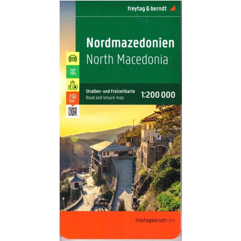 Freytag a Berndt Severni Makedonie 200 000 automapa