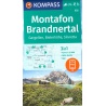 Kompas 032 Montafon Gargellen Bielerhohe Silvretta 25 000