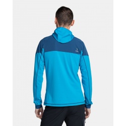 Kilpi Memphis-M modra TM0201KIBLU panska funkcni sportovni mikina s kapuci 1