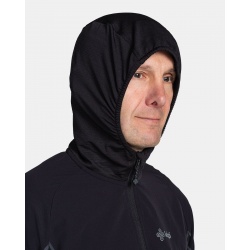 Kilpi Memphis-M cerna TM0201KIBLK panska funkcni sportovni mikina s kapuci 2