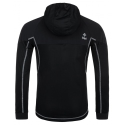Kilpi Memphis-M cerna RM0301KIBLK panska funkcni sportovni mikina s kapuci 1