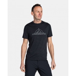 Kilpi Merin-M tmave seda TM0327KIDGY panske triko kratky rukav Merino vlna