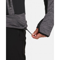 Kilpi Freni-M tmave seda UM0202KIDGY panska funkcni stretchova mikina s kapuci 3