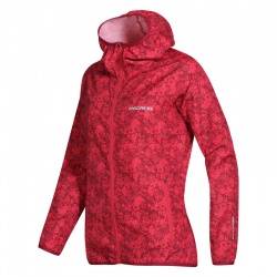 Progres Valeda malinova damska lehka bunda vetrovka DWR 1