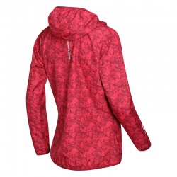 Progres Valeda malinova damska lehka bunda vetrovka DWR 2