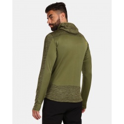 Kilpi Freni-M zelena UM0202KIGRN panska funkcni stretchova mikina s kapuci  2