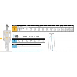 _Kilpi Mavora Bottom-W cerna SL0503KIBLK damske spodky Merino vlna zmereno