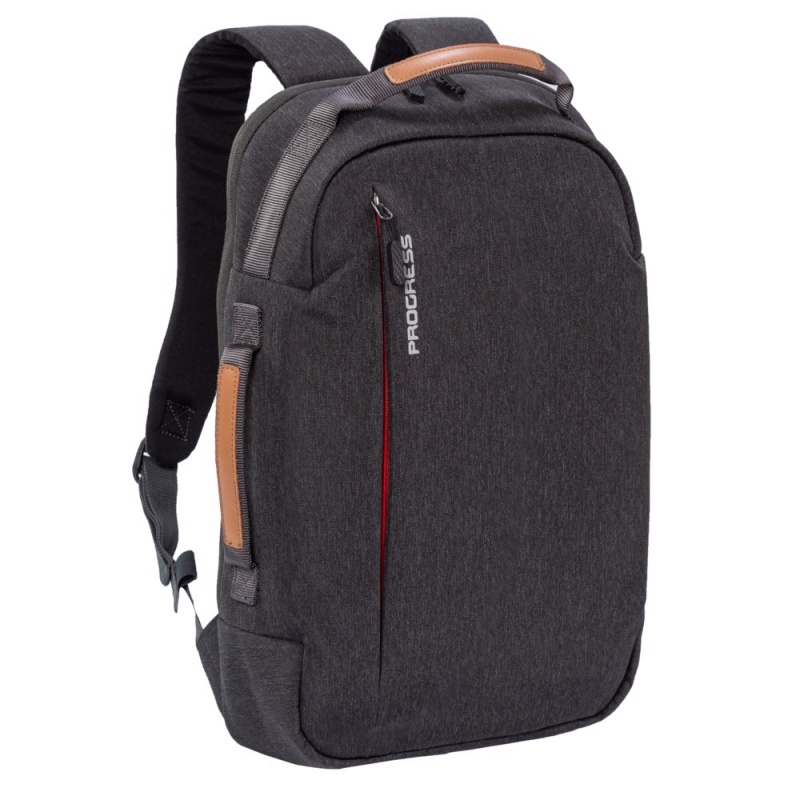 Progres Manager 15l sedy melir mestsky batoh s kapsou na notebook a organizerem