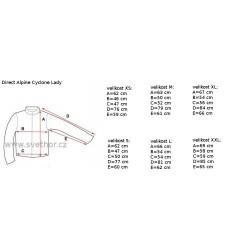 _Direct Alpine Cyclone Lady navy orchid damska lehka nepromokava zalozni bunda zmereno