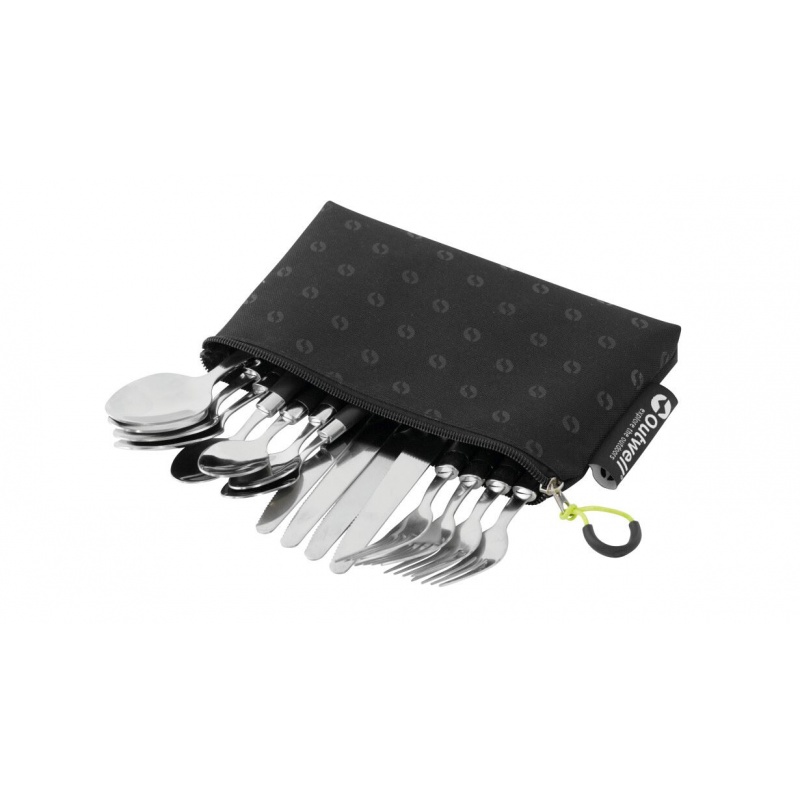 Outwell Pouch Cutlery set sada nerez priboru v cestovnim pouzdre pro 4 osoby