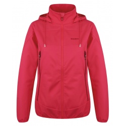 Husky Sonny L pink damska softshellova bunda s kapuci 2