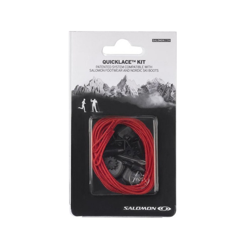 Salomon QuickLace Kit red 326674