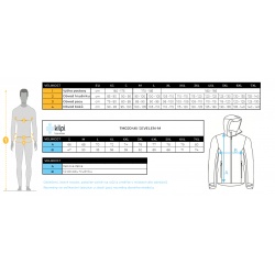 _Kilpi Sevelen-M modra VM0204KIBLU panska funkcni sportovni mikina s kapuci zmereno