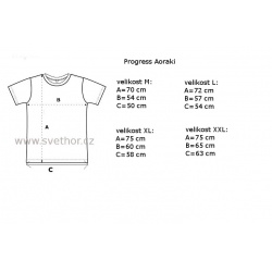 _Progres Aoraki tmave modry melir panske triko kratky rukav merino vlna zmereno