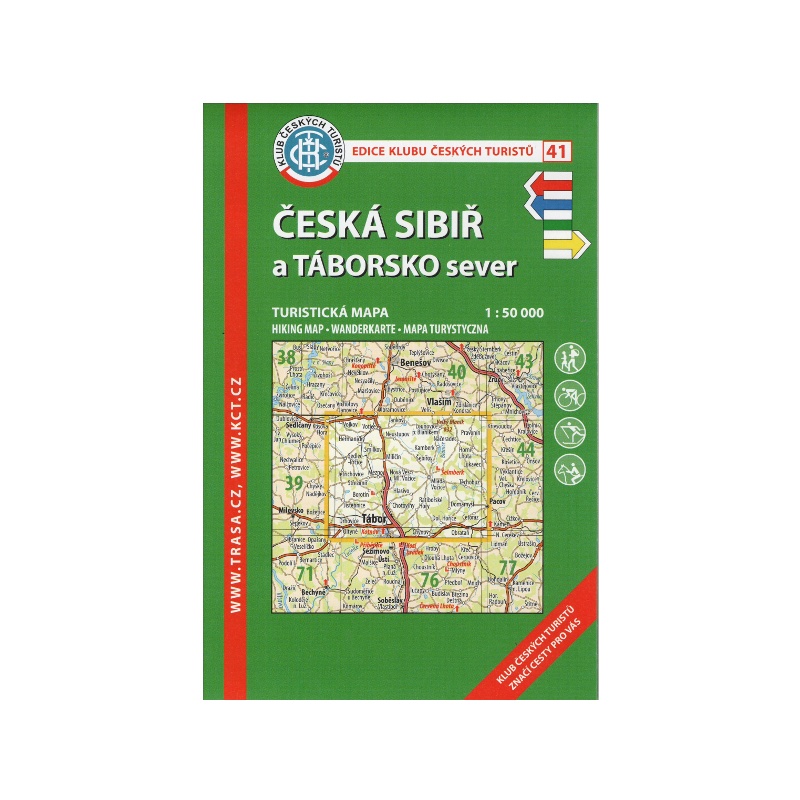 KcT 41 ceska Sibir a Taborsko sever 50 000