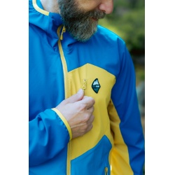 High Point Versa Hoody Jacket Skydiver Yellow panska lehka softshellova bunda 3
