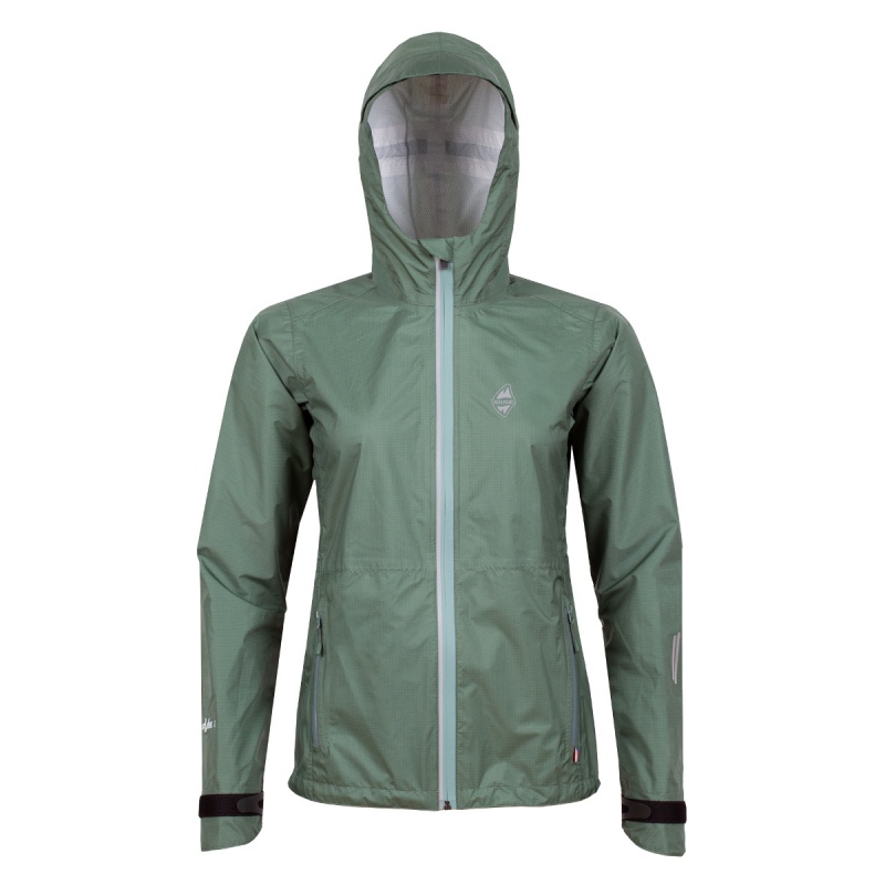 High Point Road Runner 4.0 Lady Jacket khaki damska lehka nepromokava bunda