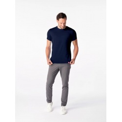 CityZen Davos navy panske triko kratky rukav slim fit 100 bavlna 1