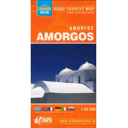 ORAMA Amorgos 65 000 turisticka mapa