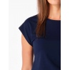 CityZen Alta navy damske tricko kratky rukav 95 procent bavlna 2
