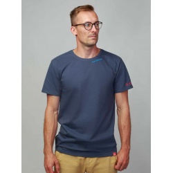 CityZen Agen sede potisk Via Czechia panske triko kratky rukav 100 bavlna 1