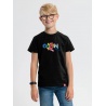 CityZen Matyas cerne s potiskem detske tricko kratky rukav 100 bavlna