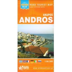 ORAMA Andros 66 500 turisticka mapa