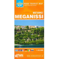 ORAMA Meganisi 20 000 turisticka mapa