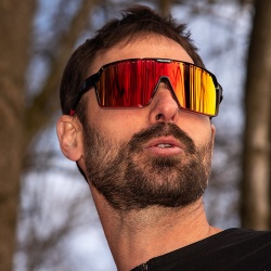 Progres Enduro cervena cerna sportovni slunecni bryle 5